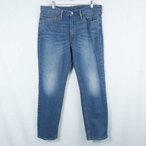 Levis 541 Athletic Fit Jeans Mens 36x32* Blue Medium Wash Tapered Leg 181810073 - Picture 1 of 16